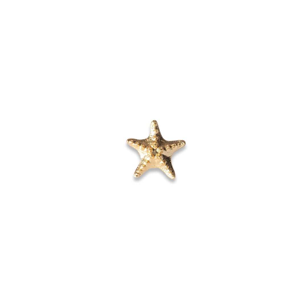 MINI STARFISH EARRING GOLD - AIRHESS