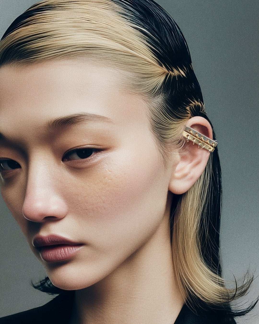 PIERCED EARCUFF SILVER - AIRHESS