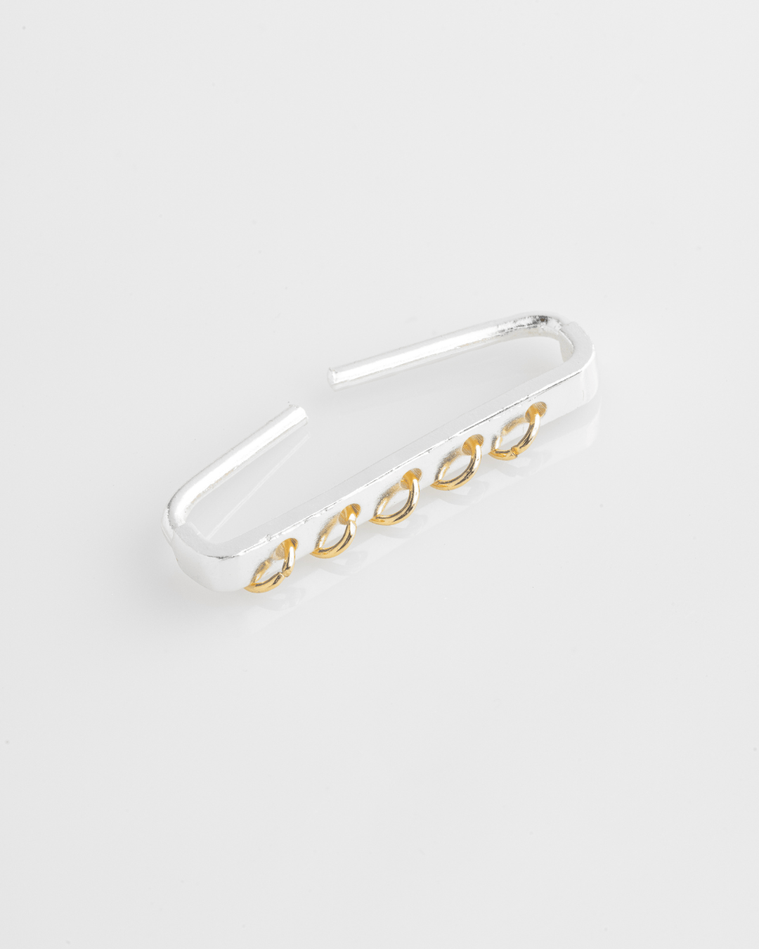 PIERCED EARCUFF SILVER - AIRHESS