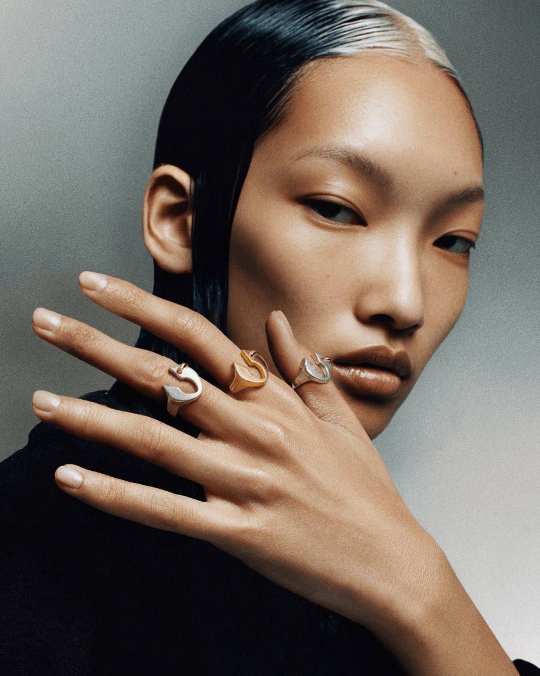 PIERCED RING SILVER - AIRHESS