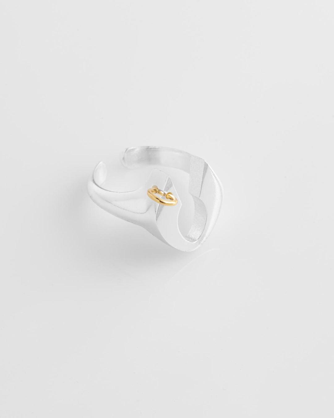 PIERCED RING SILVER - AIRHESS