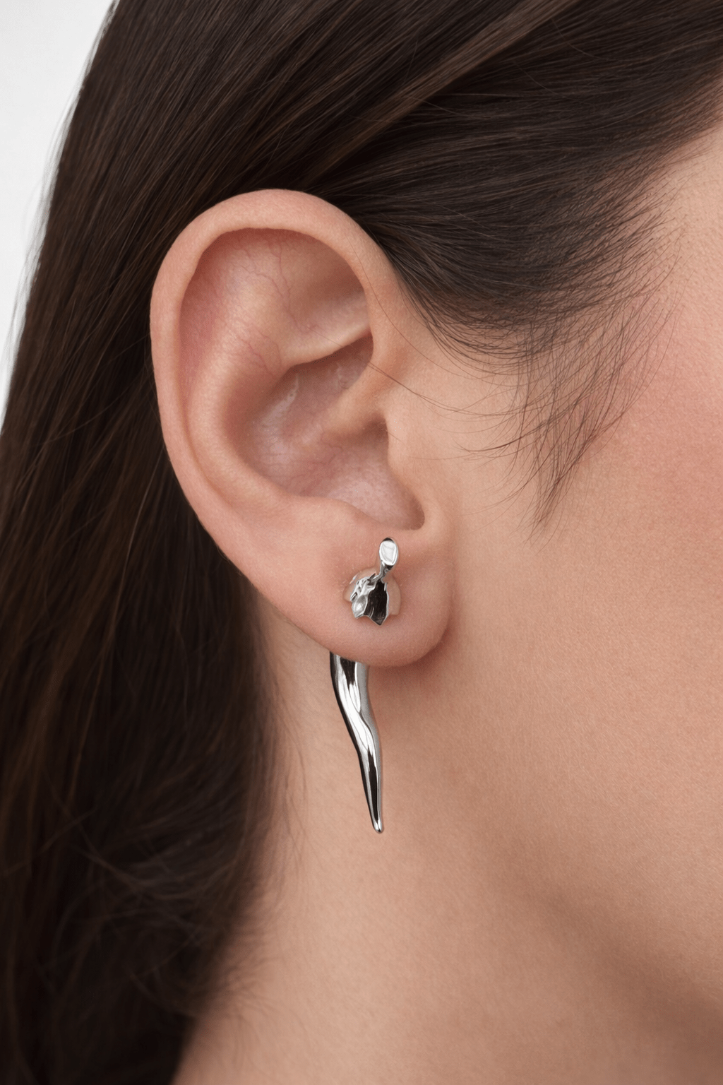 SPICY EARRING SILVER - AIRHESS