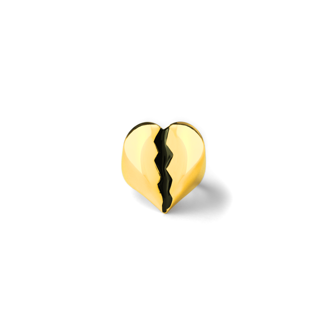 THE BROKEN HEART RING GOLD - AIRHESS