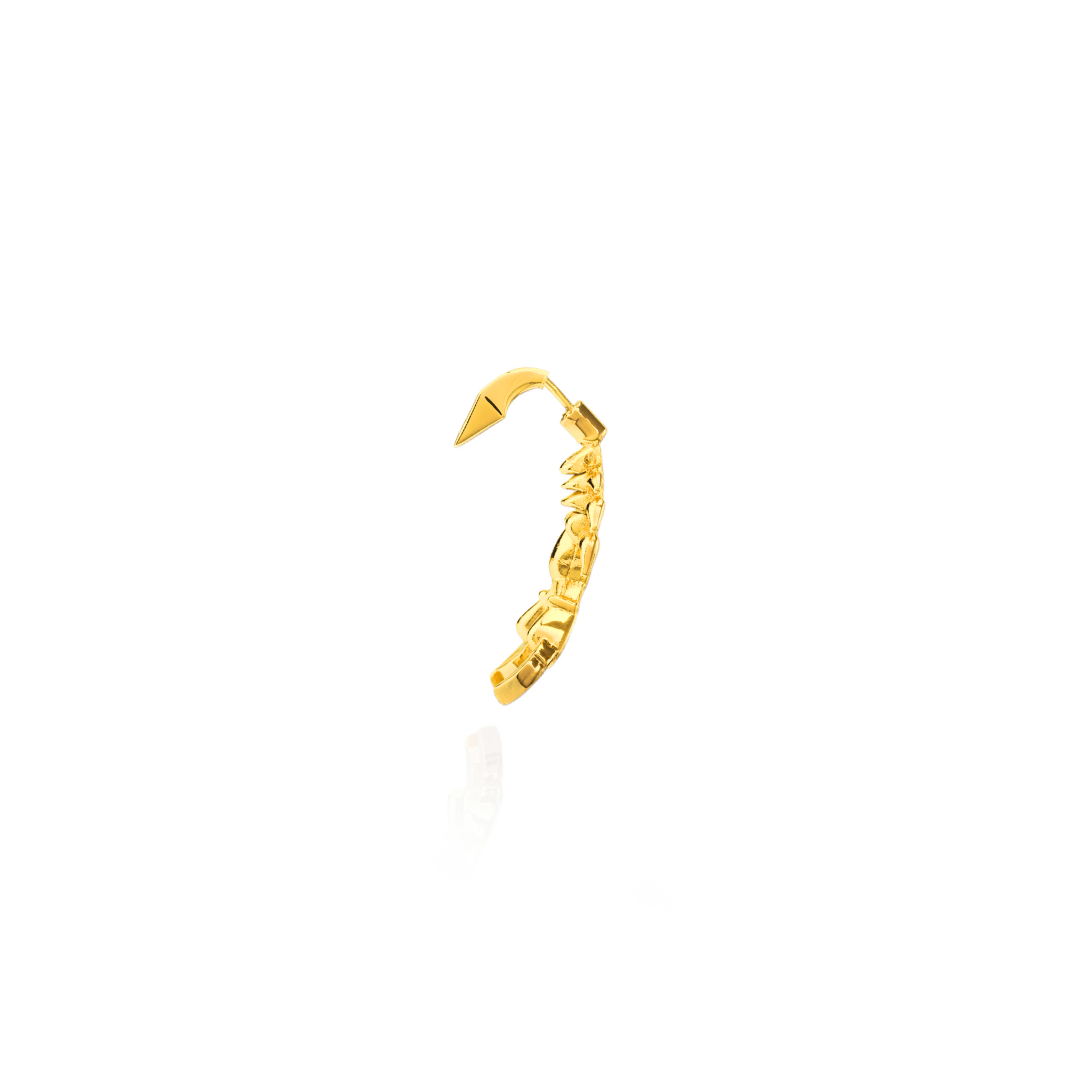 THE SCORPIO EARRING GOLD - AIRHESS