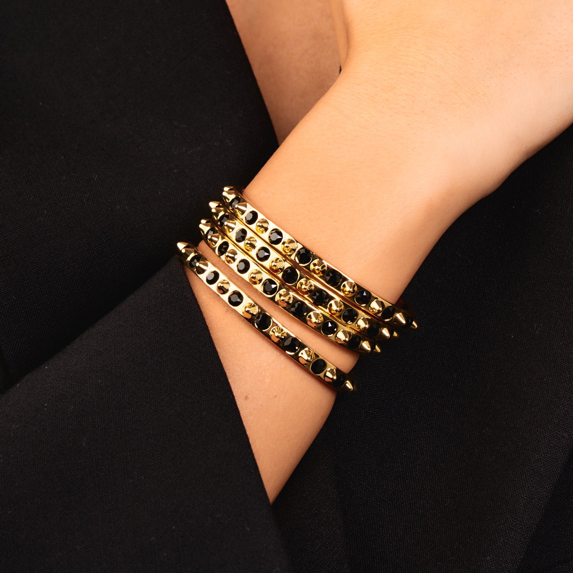 THE SPIKE BRACELET GOLD - AIRHESS