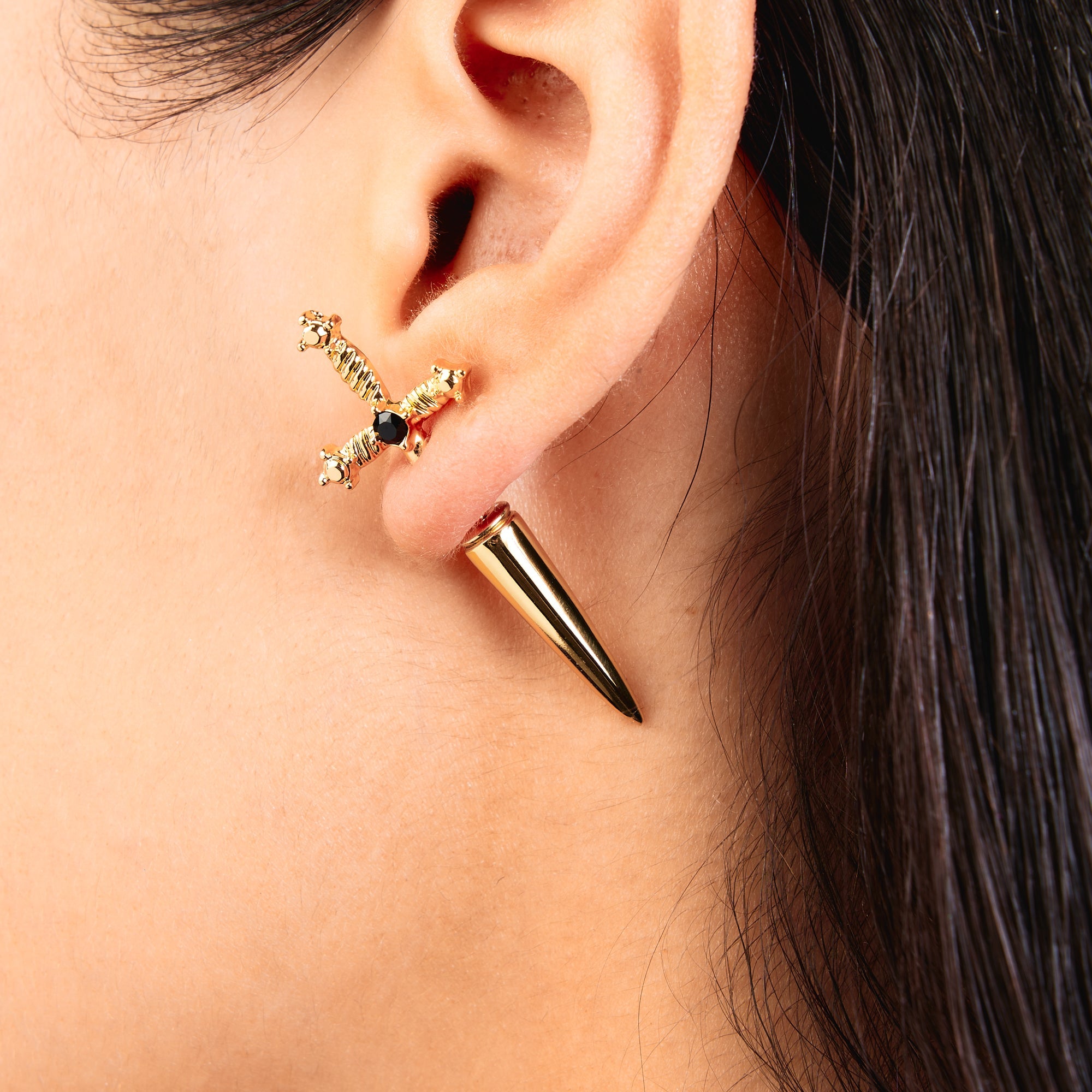 THE SWORD EARRING GOLD - AIRHESS